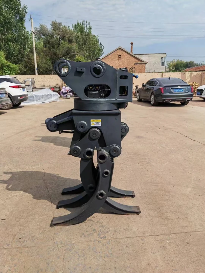 挖机抓木器360度旋转抓木机钩机夹木器夹木机抓子抓木头三一75机