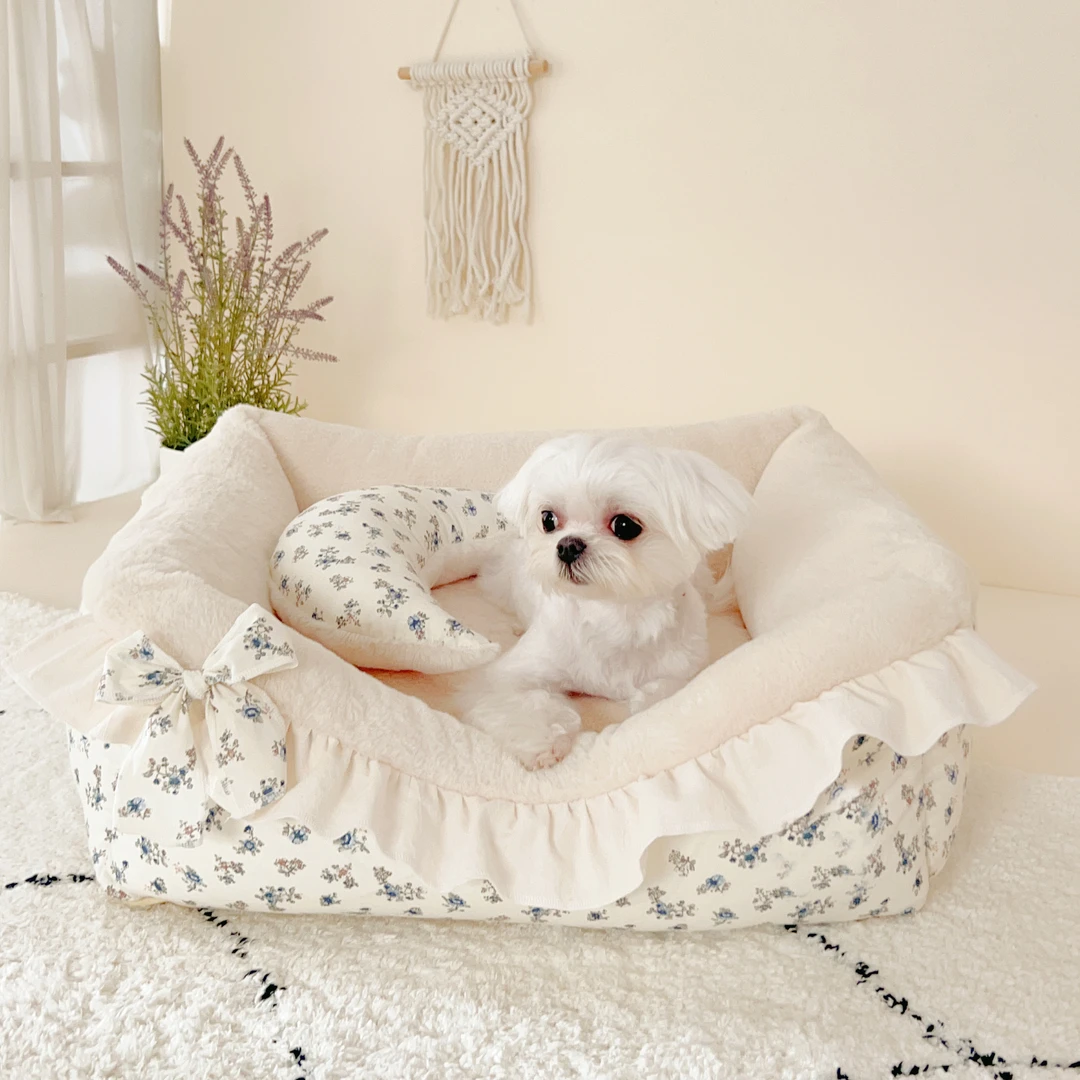 宝丽珍深度睡眠保暖狗窝狗床可拆洗马尔济斯比熊宠物猫窝四季通用
