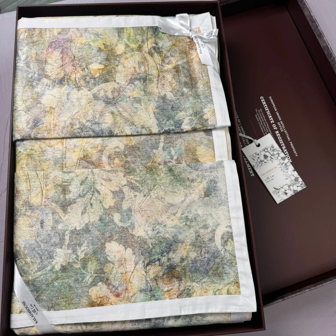 色拉房子【德】160支进口埃及长绒棉高奢全棉四件套Noble-蕾妮Renee