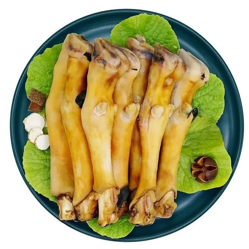 新鲜精选羊蹄处理干净 0火碱羊蹄火烧退毛工艺冷链运输新鲜到家