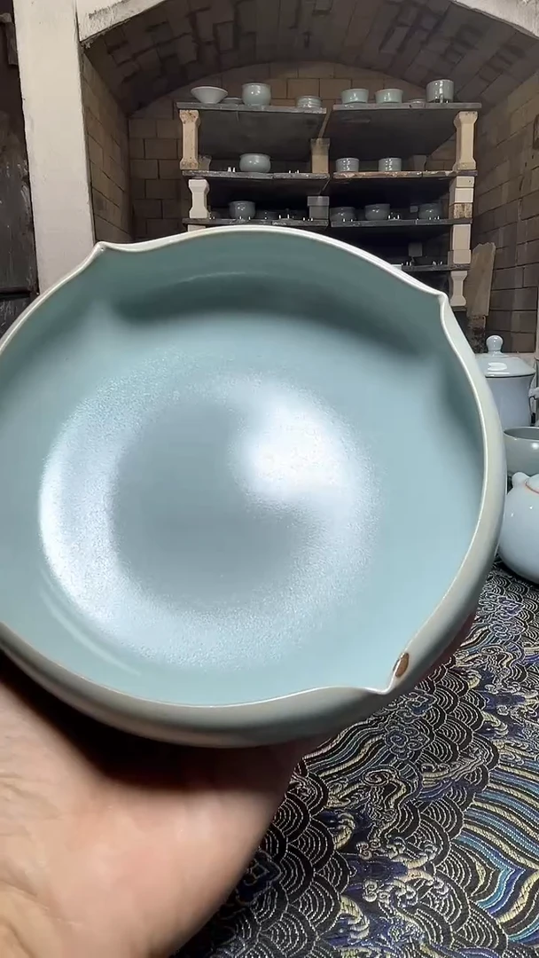 【闪购商品】杯汝瓷原矿原产地仿古洗大瑕