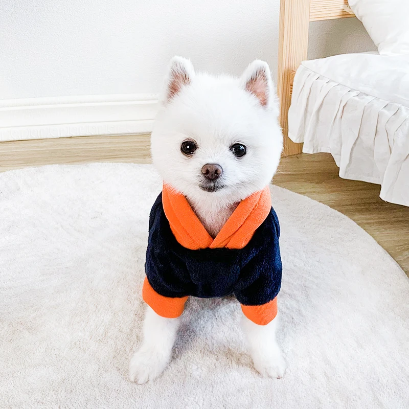 狗狗衣服秋冬装泰迪博美比熊雪纳瑞小型犬冬季加厚保暖宠物四脚衣