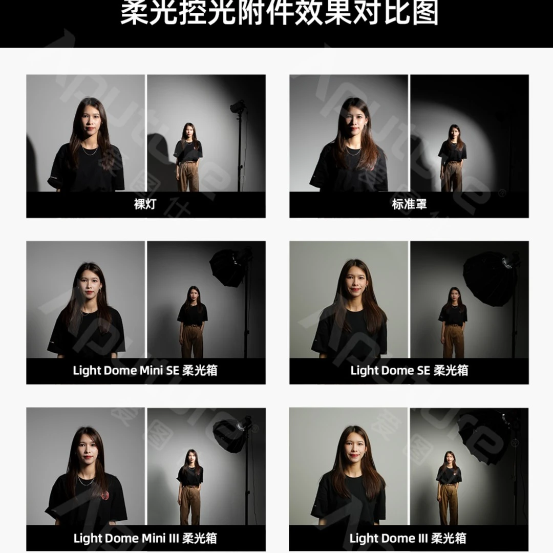 Aputure/爱图仕【停用】柔光箱控光附件合集遮光聚光柔光罩横臂支架