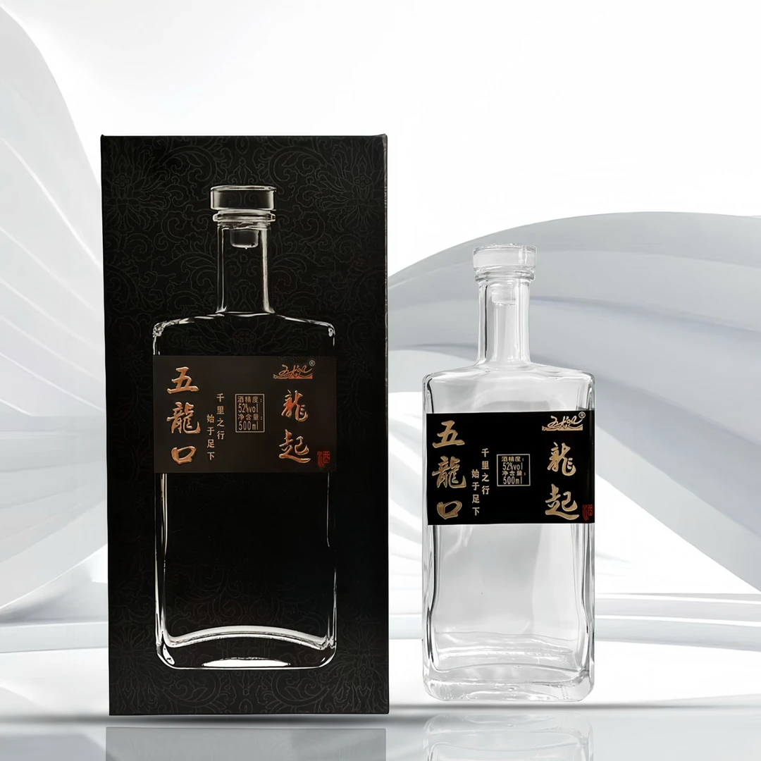 五龙口五龙口龍起系列 52%vol 500ml 4瓶/箱 浓香型白酒52度500