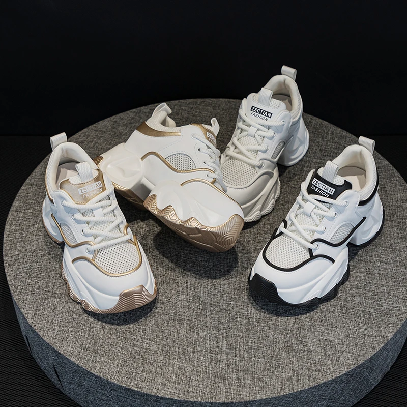 6581春秋新款网红时尚百搭潮鞋厚底休闲ins潮流鞋子