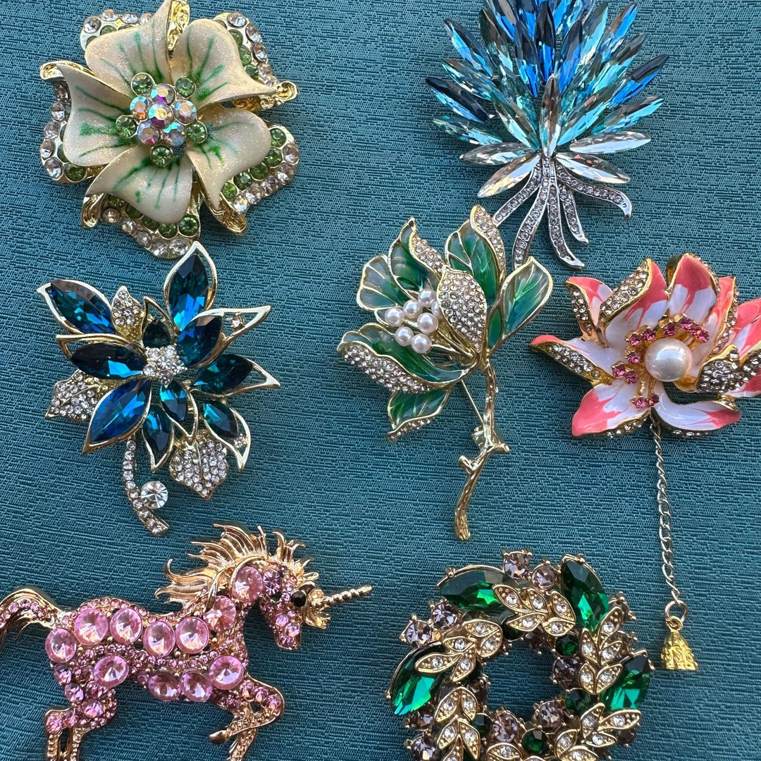 时尚简约发夹胸针