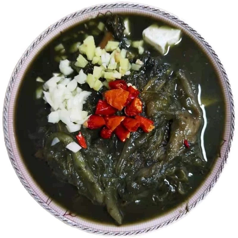 一城一味芜湖特产无为臭小菜子水千里飘香下饭菜蒸豆腐烂咸菜散装