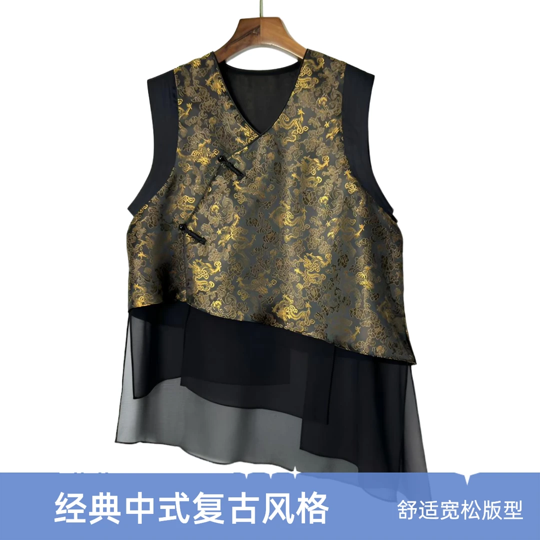 朱总服饰2024092新款时尚马夹