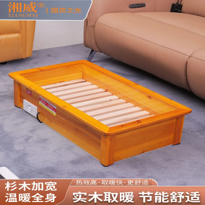 实木烤火炉暖脚家用湖南怀化火箱烘脚取暖神器办公室火桶宿舍烤脚