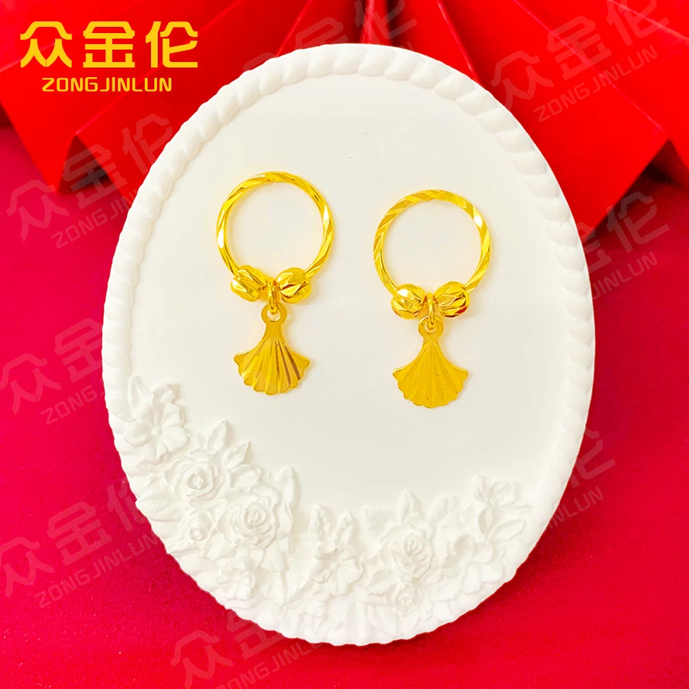 铜合金耳饰 精美时尚款【双珠仙女裙耳环】