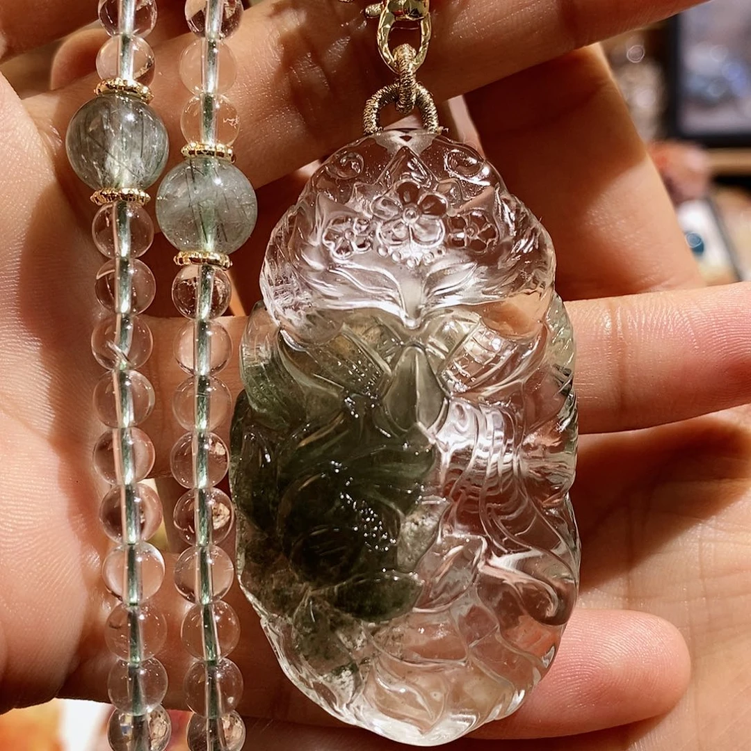 水晶颈饰未镶嵌水晶