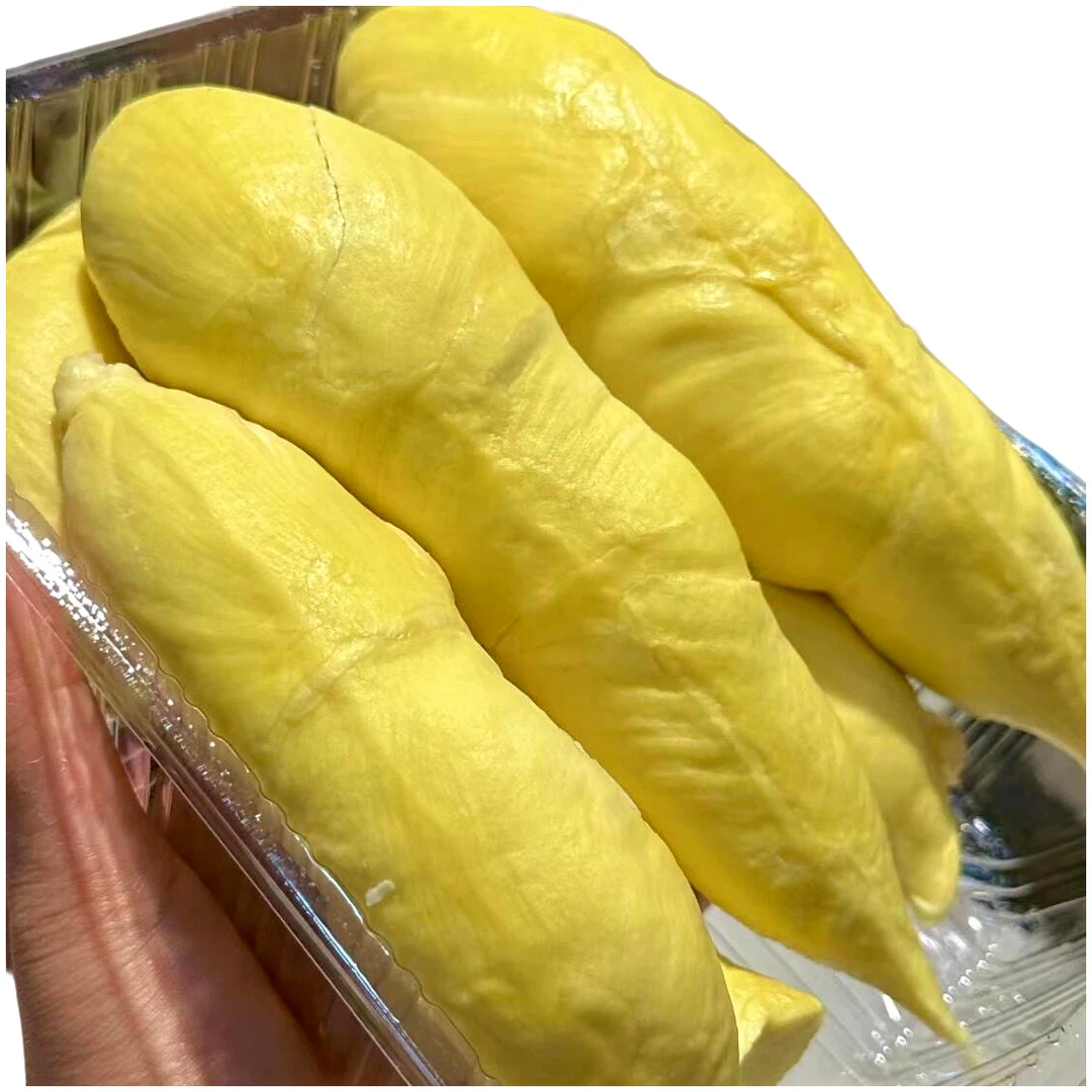 【官补】泰国AA级树熟金枕现开榴莲肉一盆（净重600g）