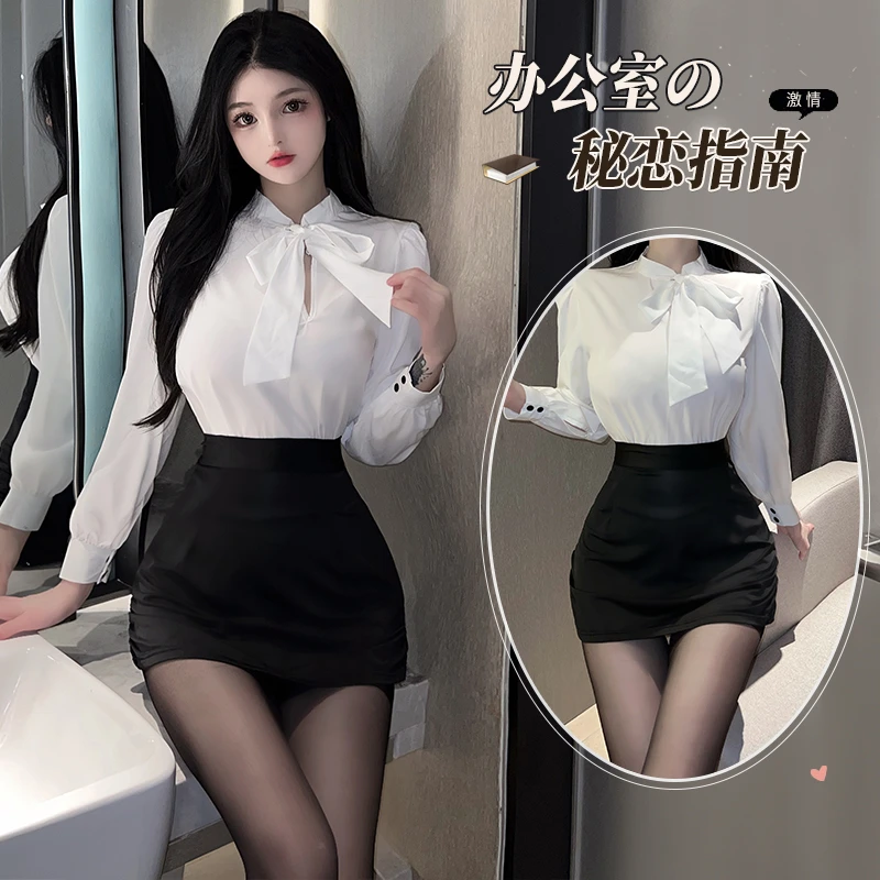 性感ol女秘书诱惑情趣睡衣透明调情内衣激情套装制服大码衣服2516