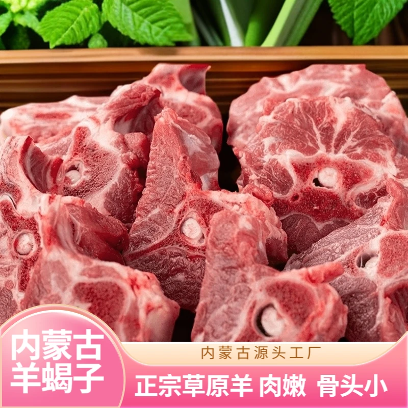 8斤内蒙古新鲜羊蝎子羊肉羊脊骨羊蝎子火锅原切速冻顺丰包邮4斤