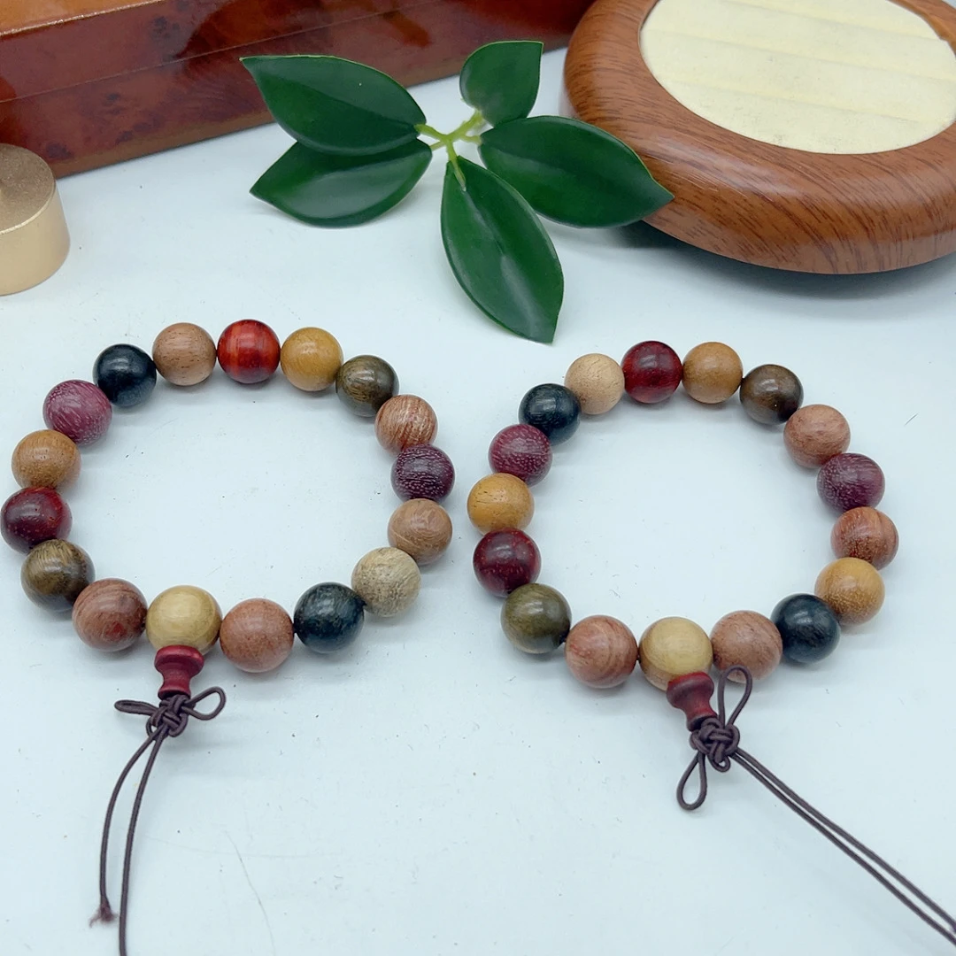 非金属木质手链 多宝手串约卡12珠子