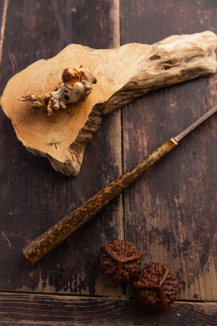 詹雷老师定制老梅鹿折扇