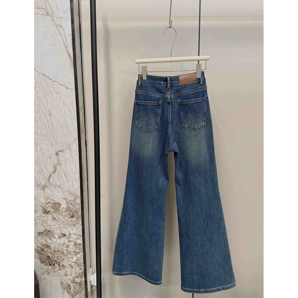 (超模M)高端显瘦拉腿长百搭爆款时尚牛仔裤深圳南油