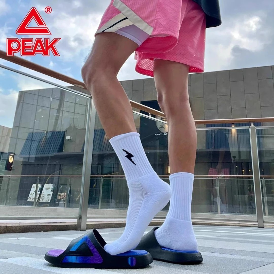 匹克态极拖鞋外穿沙滩防滑户外男钟乳石岩洞软弹运动休闲ET42037L