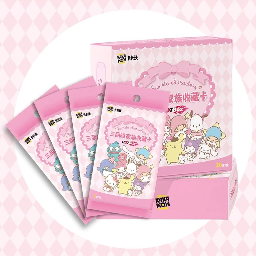 【平拆】卡卡沃《三丽鸥》家族收藏卡卡牌盲盒