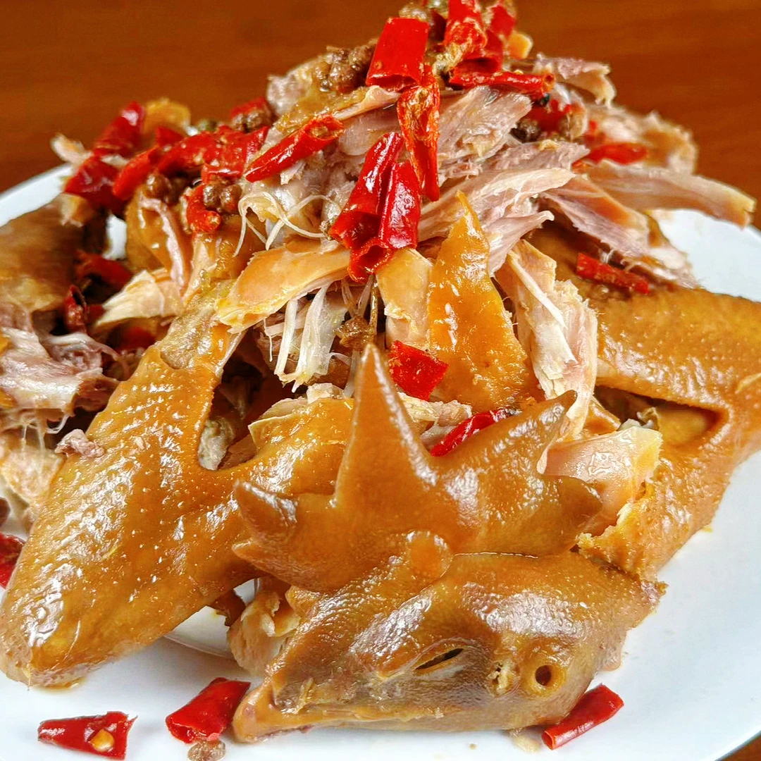 麻椒鸡手撕麻椒鸡麻辣鲜香现做现发