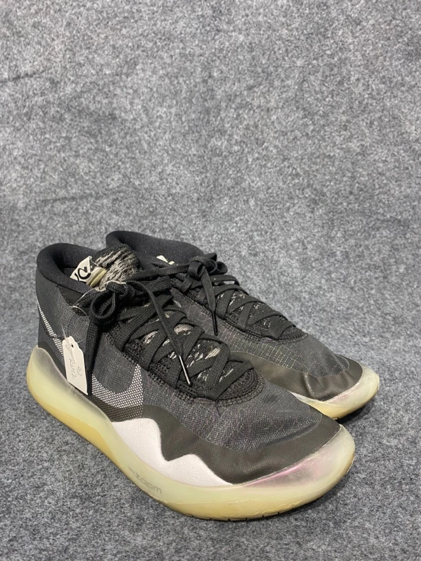 篮球鞋42码Nike KD 12 减震回弹 防滑耐磨 实战  黑白公价2489