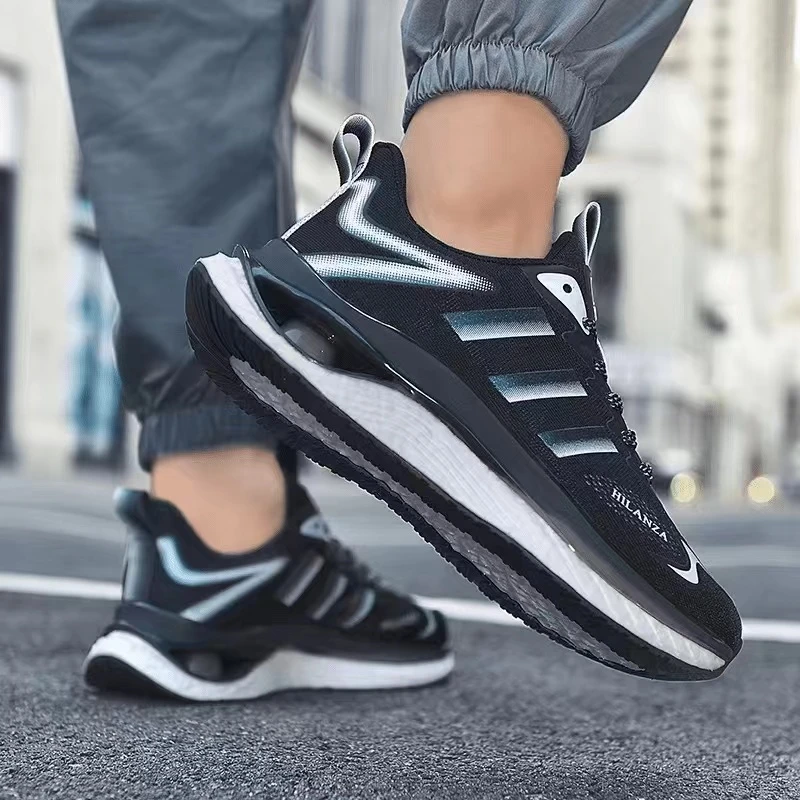 秋季新款2529舒适百搭男女休闲跑鞋