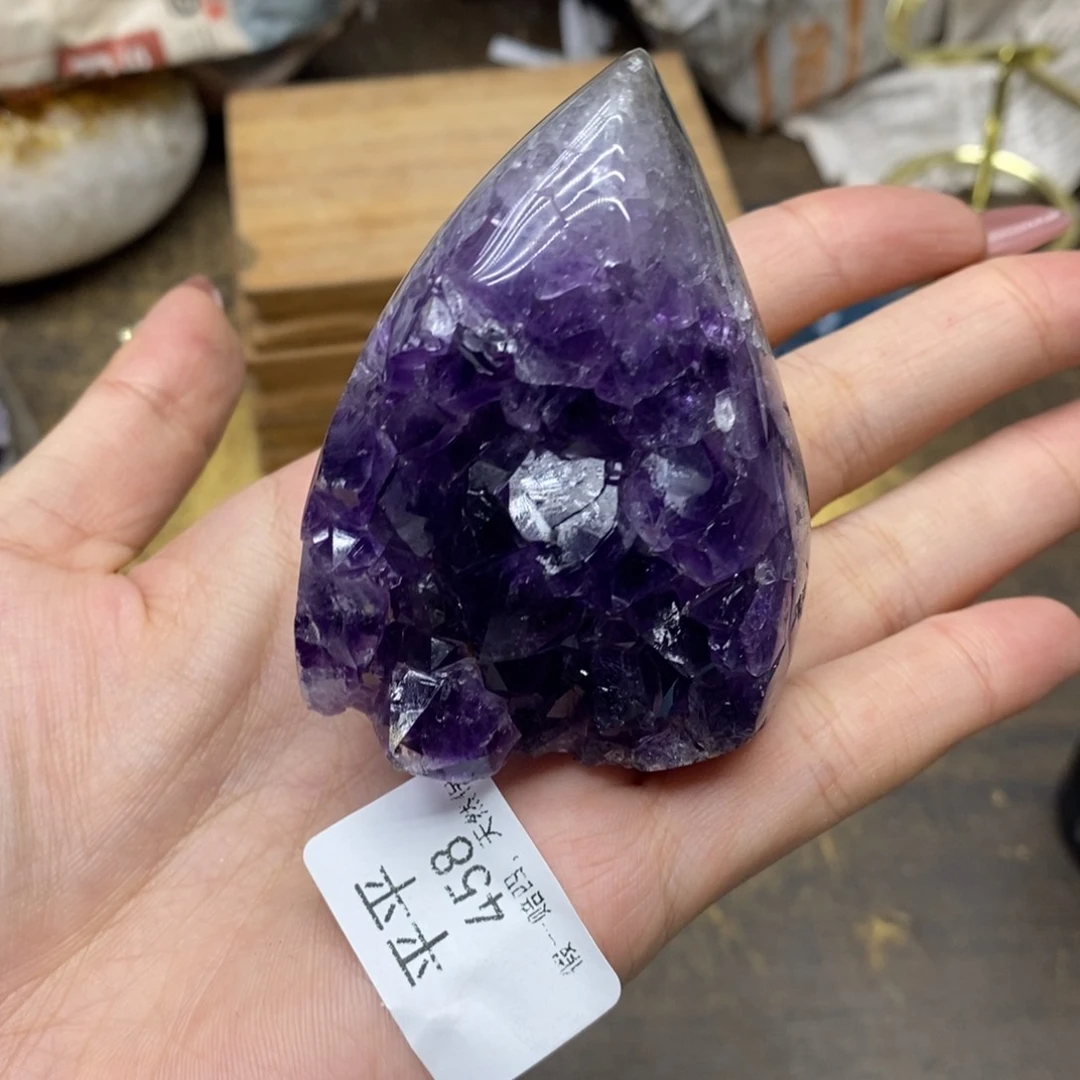 水晶乌拉圭未镶嵌