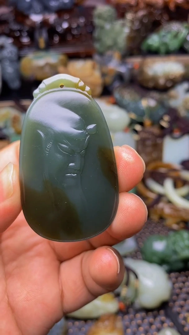 【闪购商品】和田玉挂件未镶嵌1