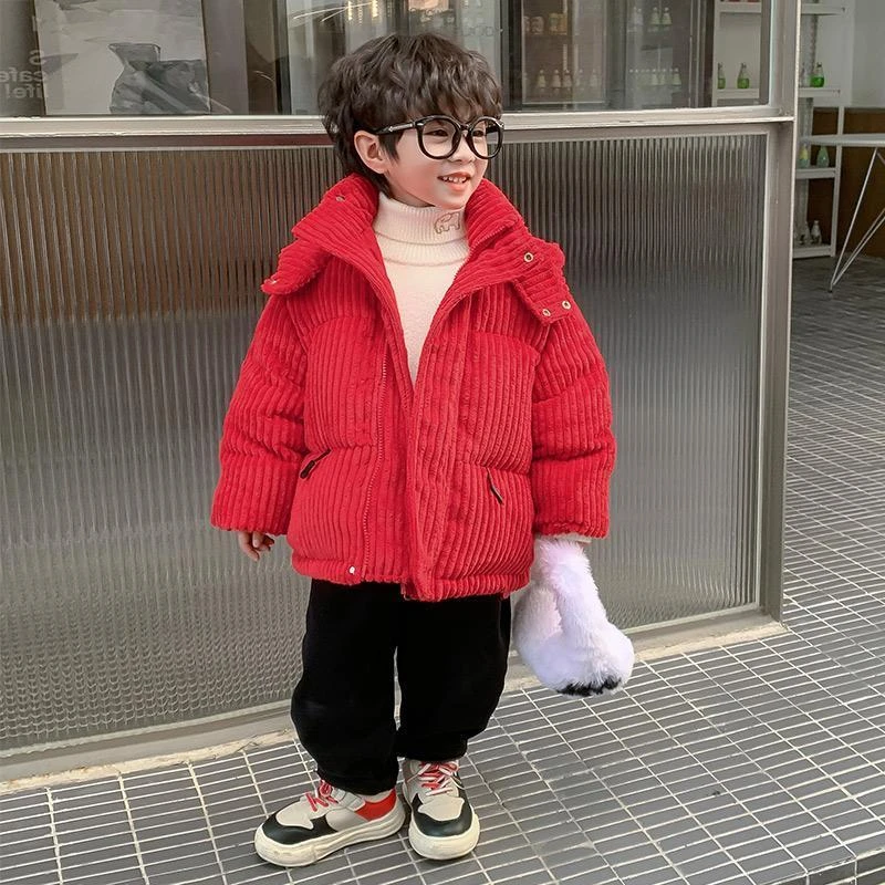 【小扬哥推荐】男童棉服冬款2023新款儿童冬季加厚外套冬装棉衣拜