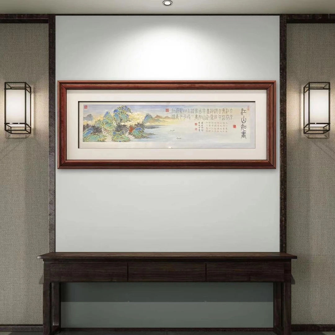 故宫名家李良才先生作品《江山如画》