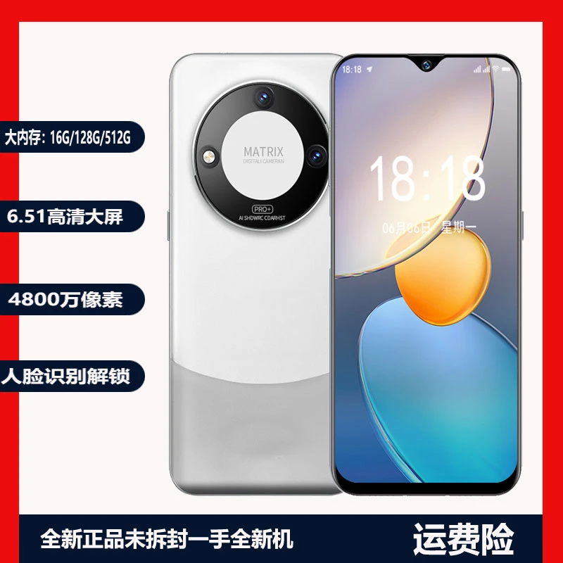 【全新未拆封】时尚高清大屏幕原装POEO品牌智能手机