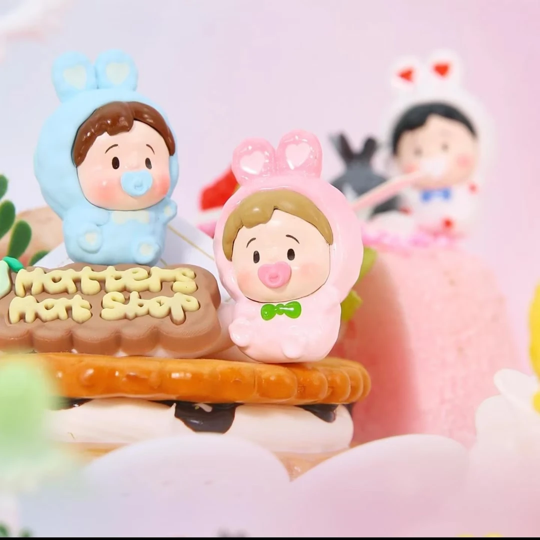 【默认代拆】小花卷豆豆兔萌粒盲盒