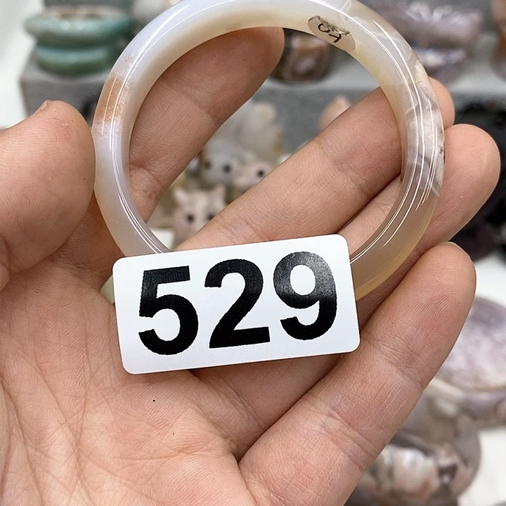 玛瑙/玉髓手镯未镶嵌用****2529
