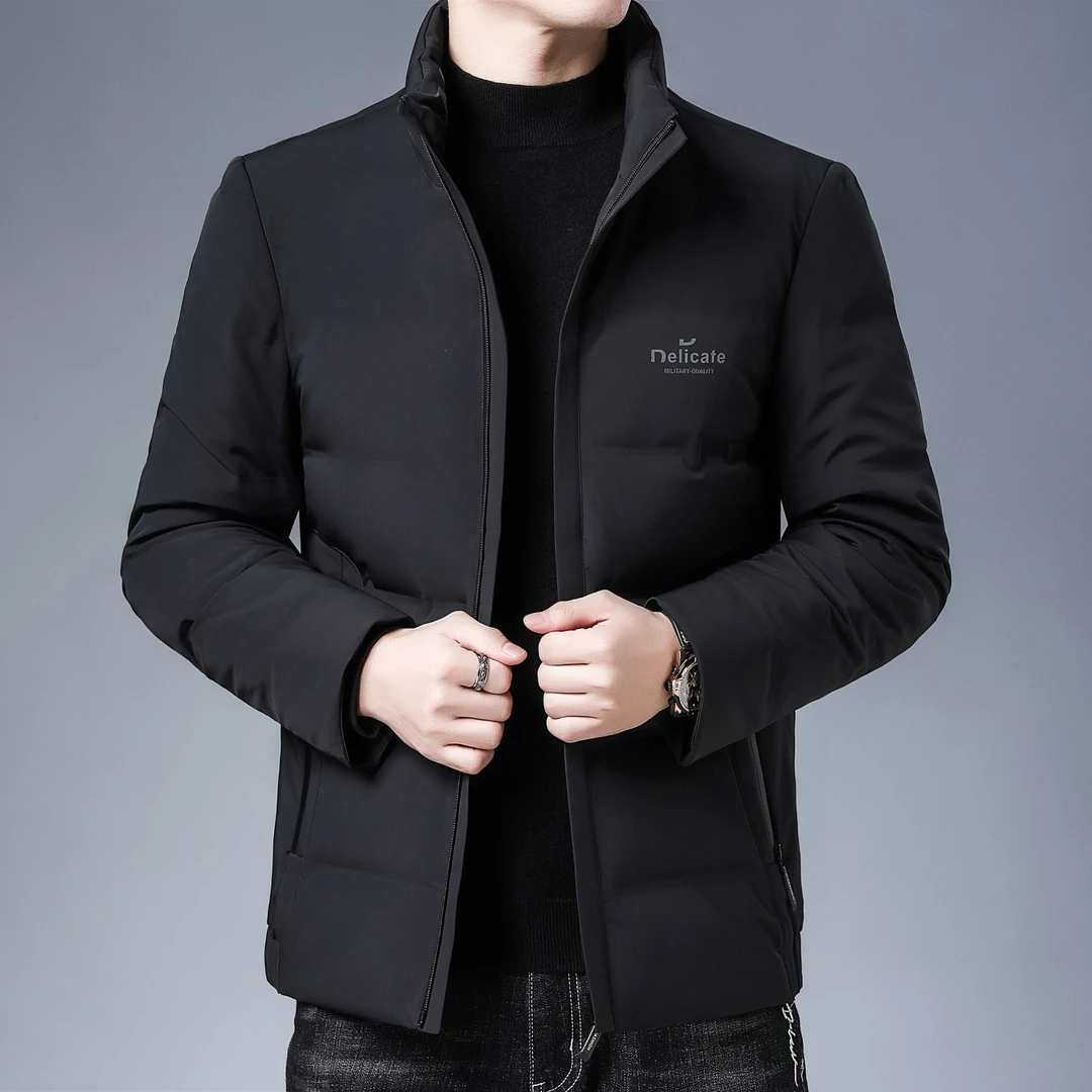 官方正品男款羽绒衣立领加厚冬季保暖时尚经典羽绒服品牌工厂直销