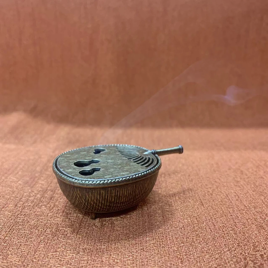 精品小号芭蕉扇香炉