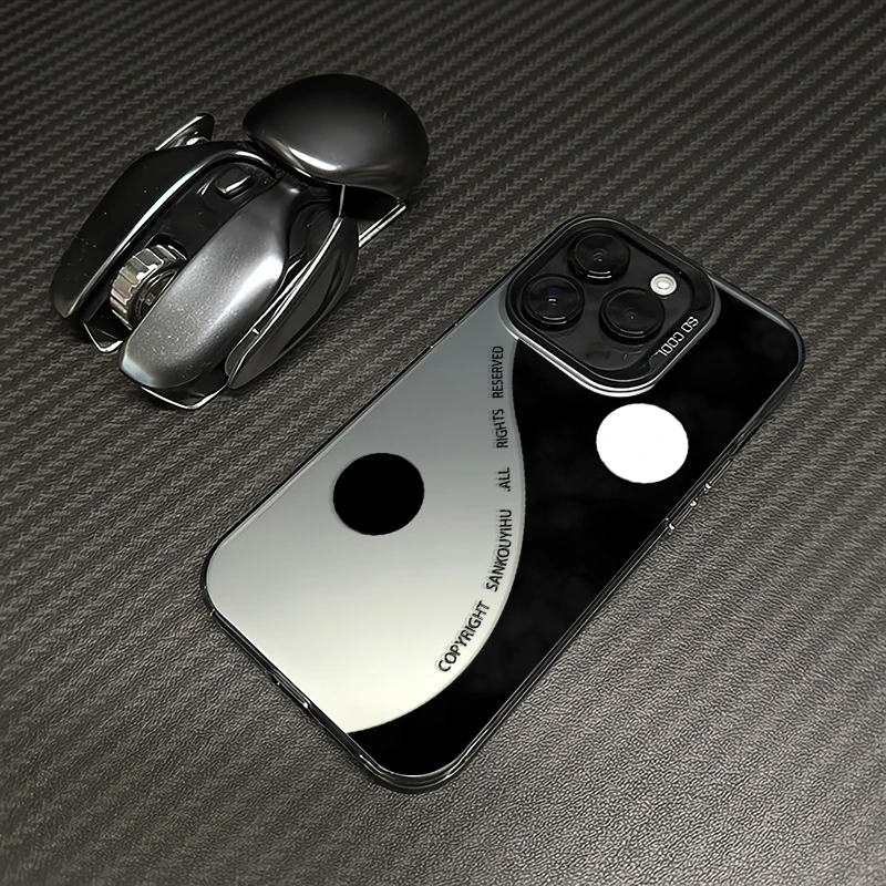 太极八卦苹果14promax手机壳iphone13pro保护套15磨砂12/11高级感