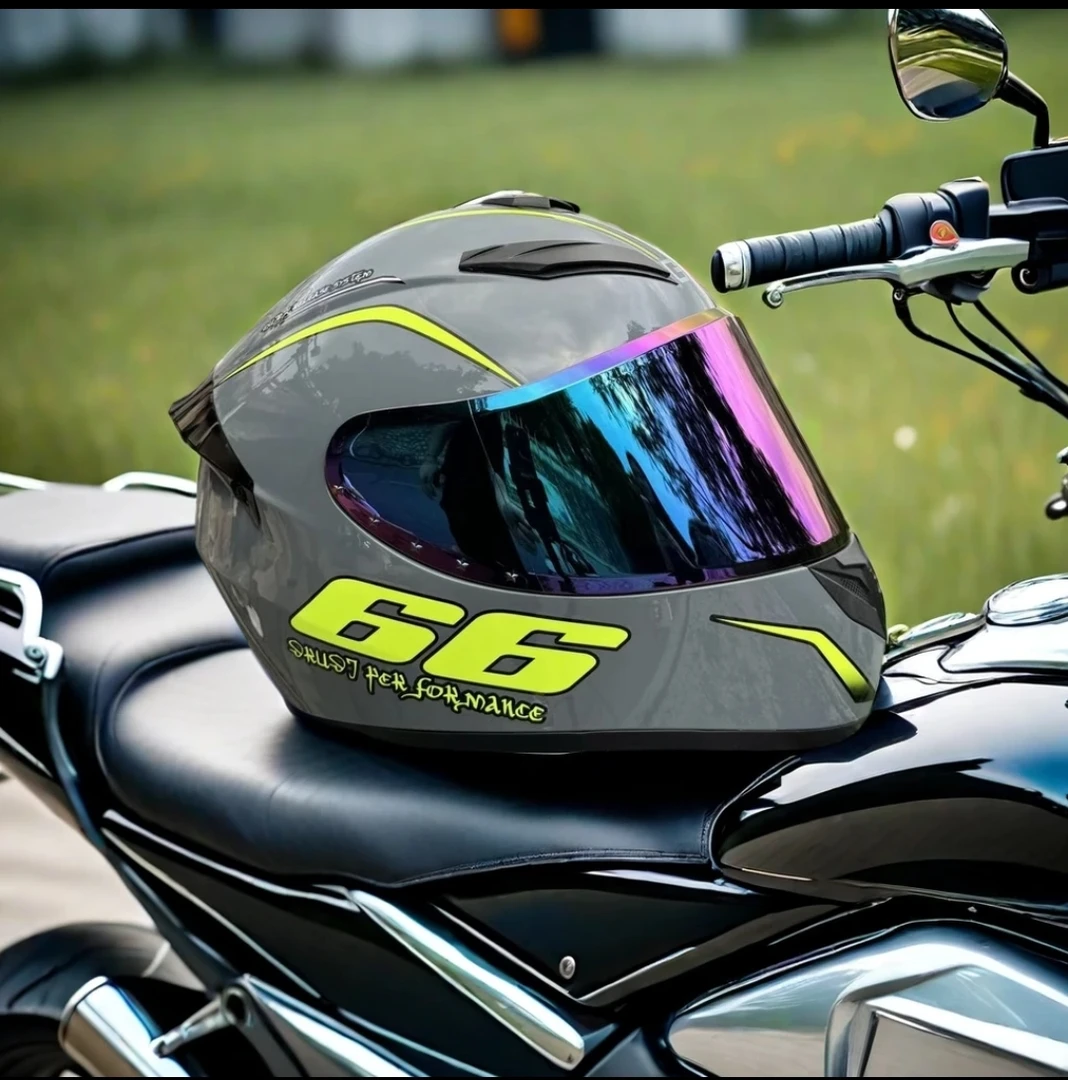 新国标3C认证电动摩托车头盔灰男女士冬季耐磨全盔四季机车安全帽