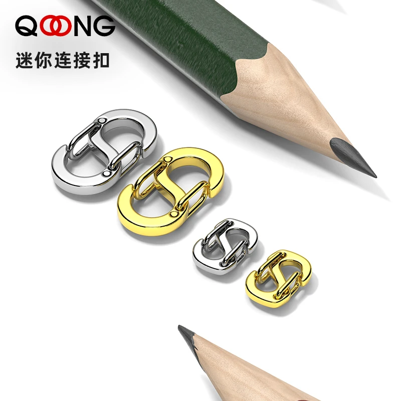 Q44超小时尚304不锈钢项链手链扣连接扣配件接头收尾扣子diy卡扣