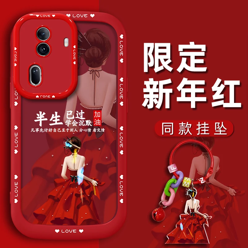 适用opporeno11手机壳泡芙壳半生已过学会沉默防摔保护套