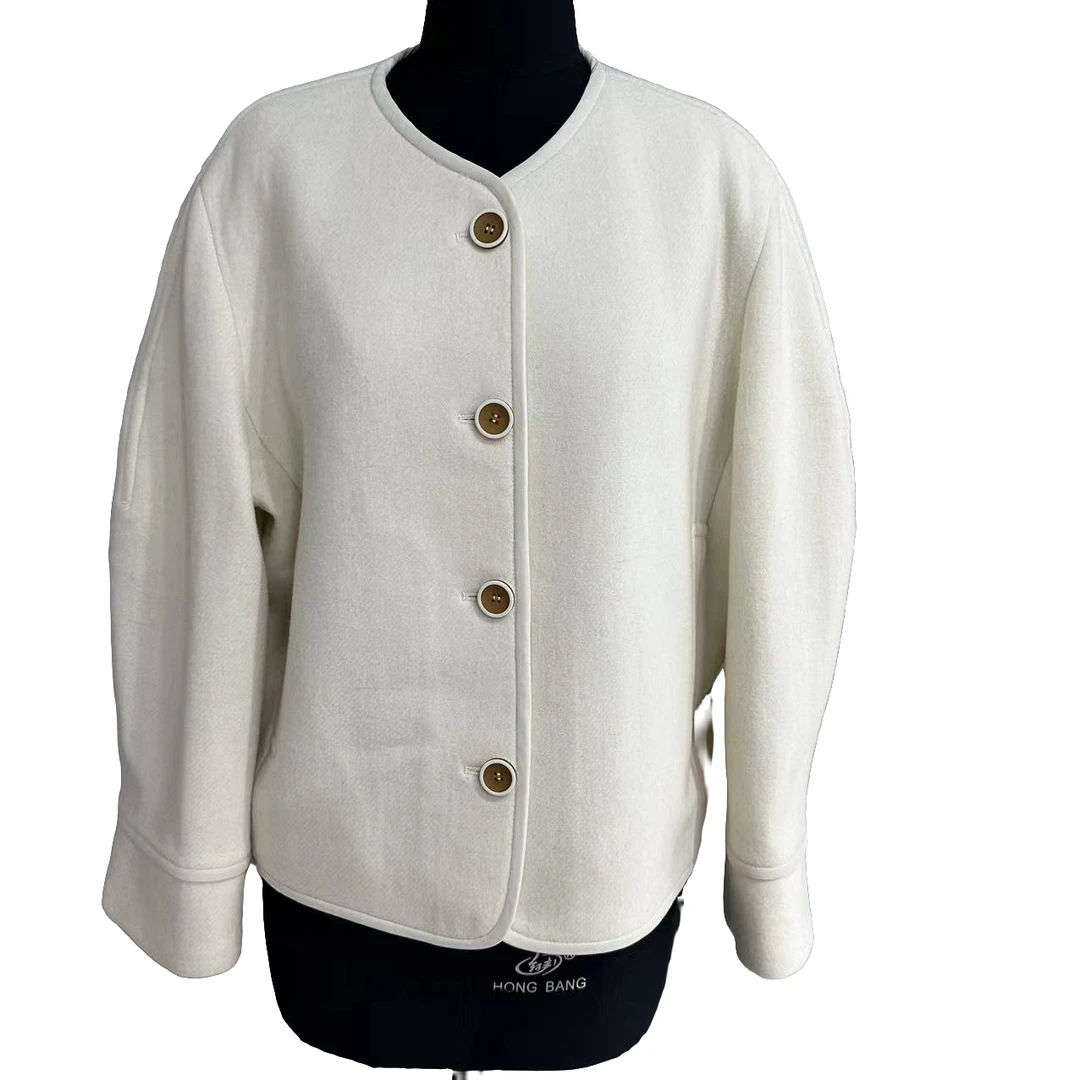 毛呢短外套大衣女装夹克小香风气质短款百搭休闲羊绒秋冬时尚女士