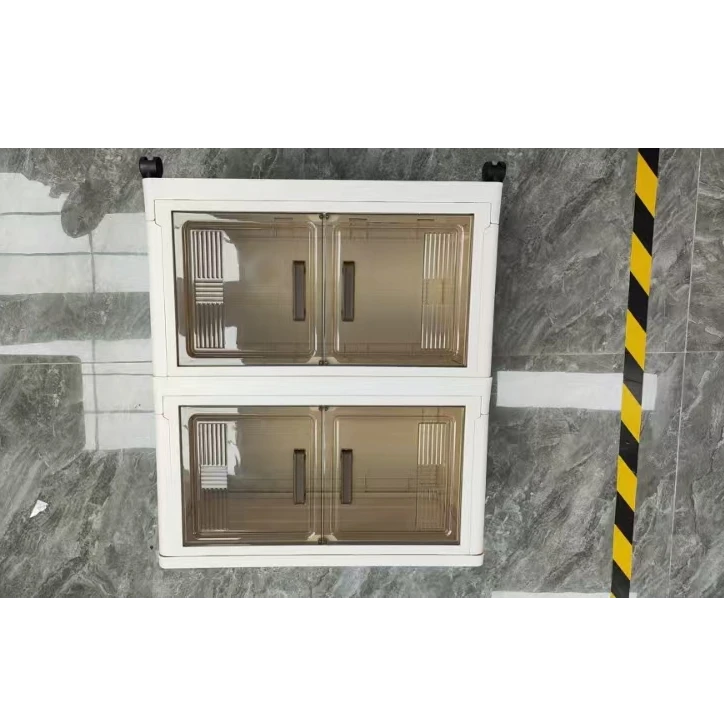 【2层】轻奢奶油风柜子收纳柜多功能柜-新老款随机发 2MG