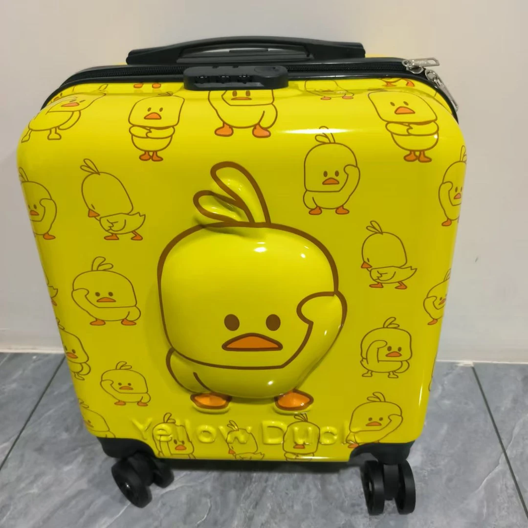 卡通儿童行李箱18寸男女孩学生万向轮旅行箱拉杆箱 2AY