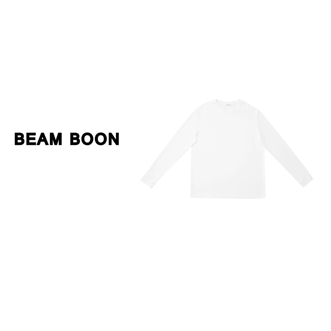 Beam Boon | 黑标The r*w百搭T~ 丝滑糯感巨显瘦宽松打底长袖T恤