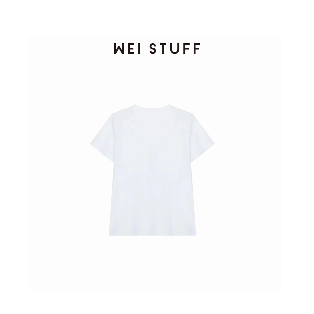 WEI STUFF“基础简约” 100支三色百搭圆领短袖 6053 S