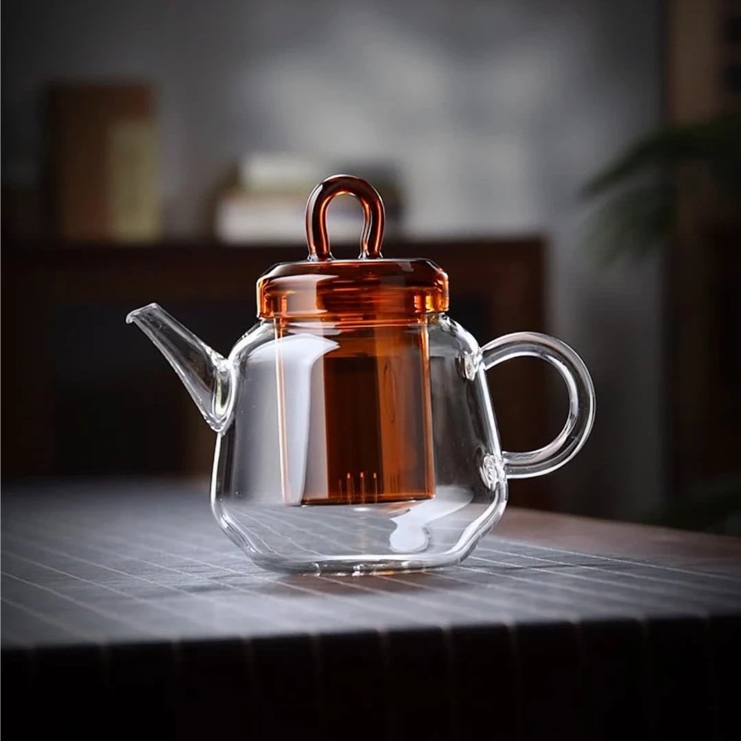 全度ins风可加热玻璃茶壶功夫煮茶壶具办公室花茶壶家用泡茶壶