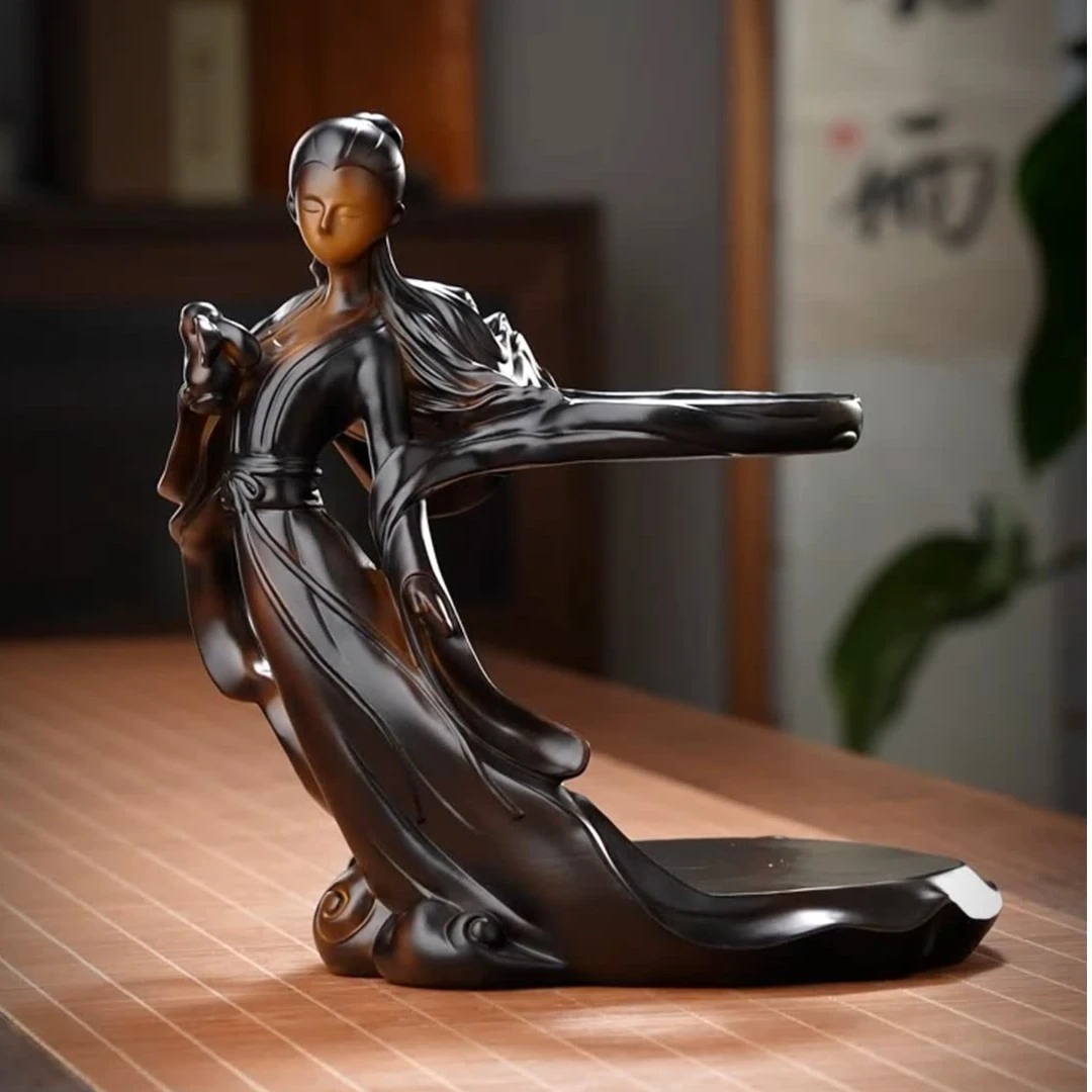 烟灰色佳人玻璃半自动茶具懒人家用泡茶壶功夫茶杯