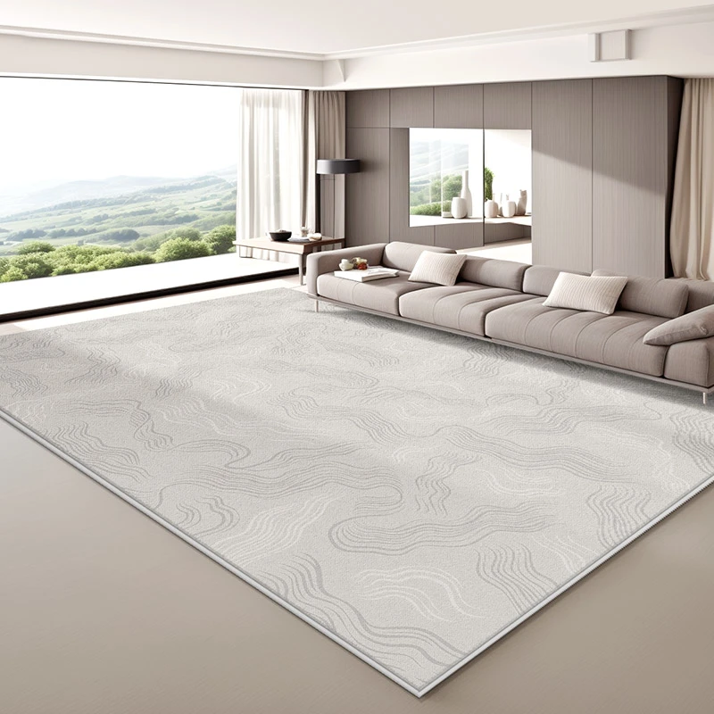 家用客厅地毯轻奢高级防滑耐脏网红沙发茶几毯网红卧室垫加厚免洗