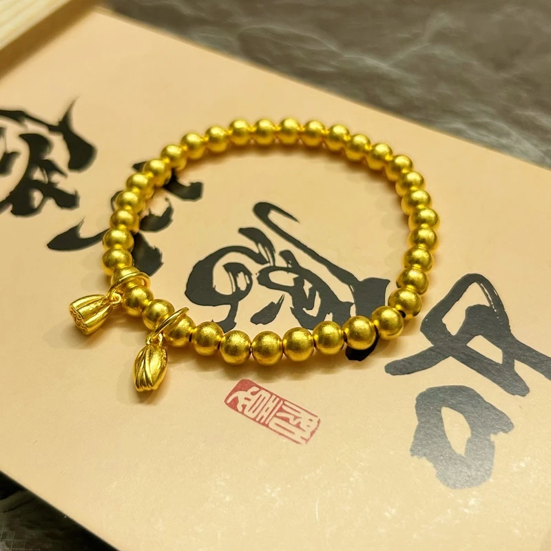 足银手链 【KING】包银女款时尚高端百搭古法两世欢手串气质