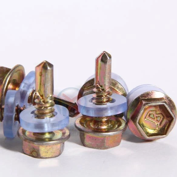 六角钻尾丝燕尾瓦钉彩钢自攻螺丝钻限位固定螺丝内六角燕尾丝螺纹