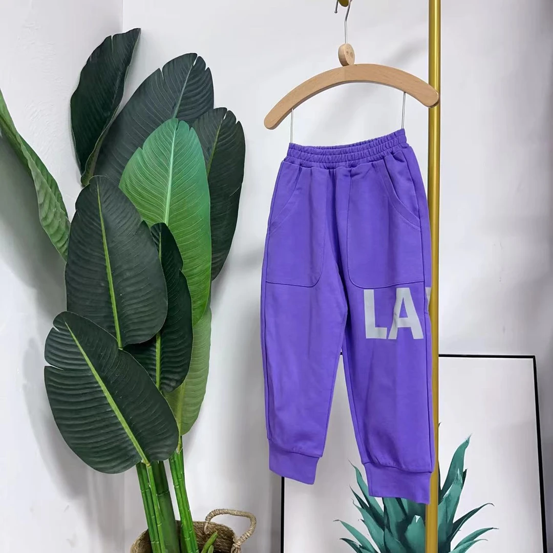 大庆仓 儿童休闲针织裤 货号8221316007（库V178）赛4